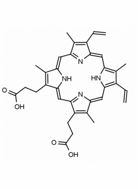 Image of a Protoporphyrin IX Structure