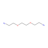 Molecular structure for 1,2-Bis(2-azidoethoxy)ethane (CAS 59559-06-7), also known as AZIDO-PEG2-AZIDE, from Frontier Specialty Chemicals.