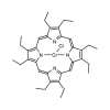 Molecular structure for Cr(III) Octaethylporphine chloride (CAS 65024-11-5), also known as Cr(OEP)Cl, from Frontier Specialty Chemicals.