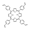 Molecular structure for meso-Tetra(4-ethenylphenyl)porphine (CAS 113477-21-7), also known as TVPP, from Frontier Specialty Chemicals.
